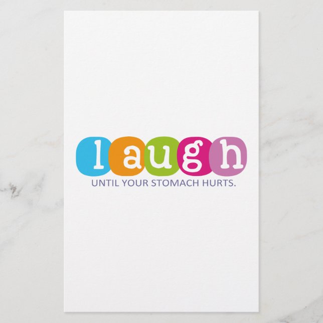 Laugh until your stomach hurts (Front)