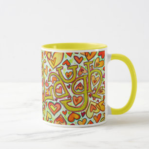Laugh Word Mug or Cup