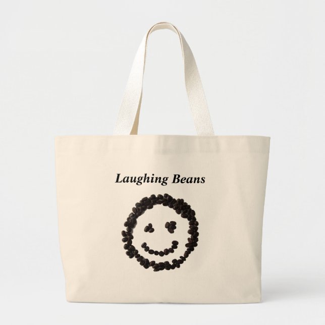 Laughing Beans tote bag (Front)