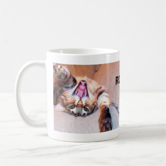 Laughing Bengal Cat Mug