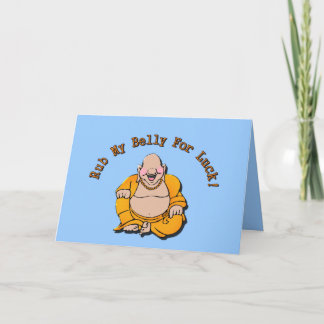 Laughing Buddha Card