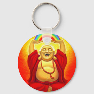 Laughing Buddha Keychain