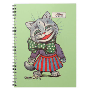 Laughing Cat, Louis Wain Notebook