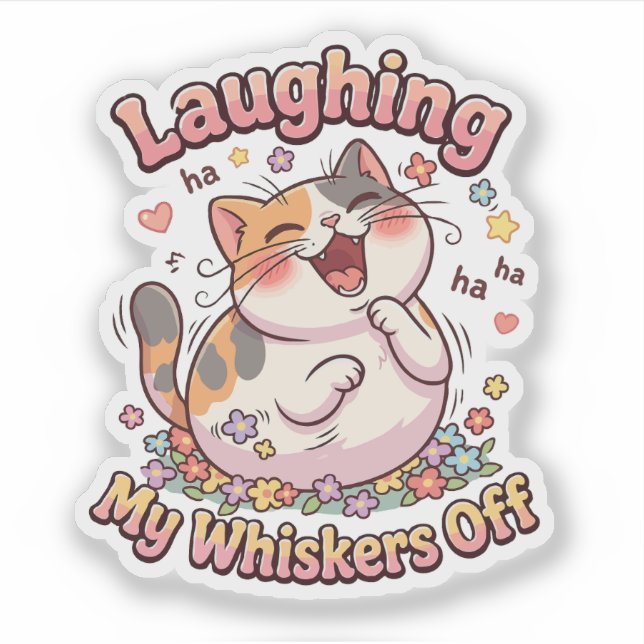  Laughing Cat Whiskers Off (Front)