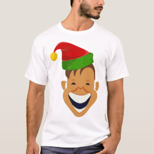 Laughing Christmas Elf T-Shirt