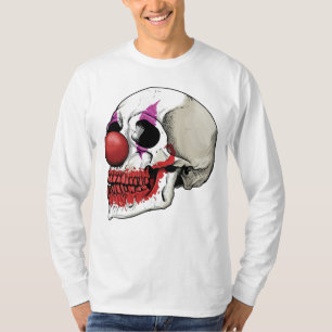 Laughing Clown Skull - Fate Until Death T-Shirt