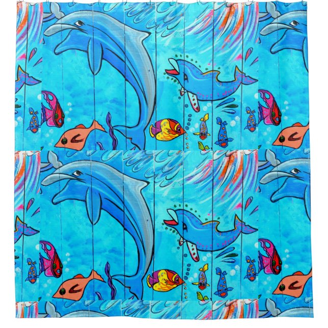laughing dancing dolphins (Front)