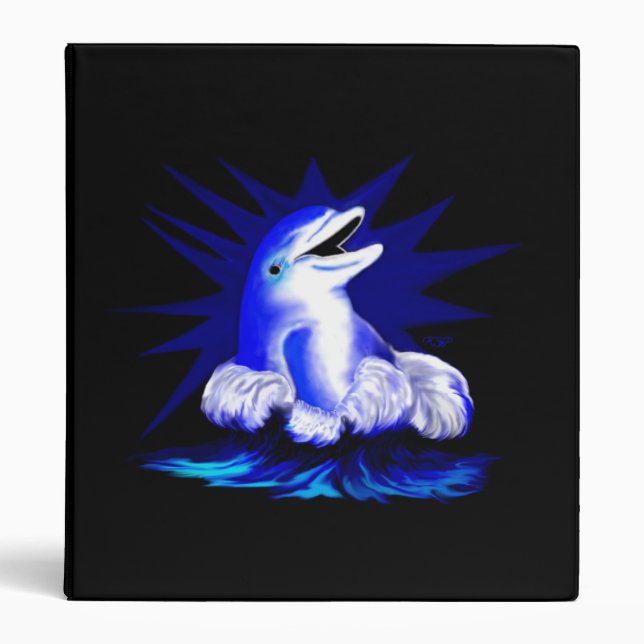 Laughing Dolphin Binder (Front)