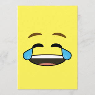 Laughing Emoji Invitation