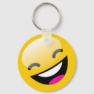 LAUGHING FACE KEYCHAIN