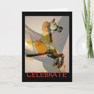 Laughing Horse Holiday Card