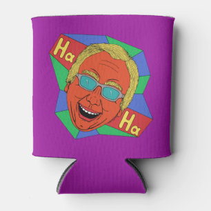 Laughing Man (Artist Self-Portrait) Can Cooler