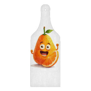 Laughing Orange  Cutting Board