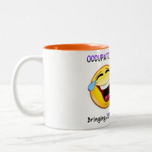 Laughing OT Two-Tone Coffee Mug