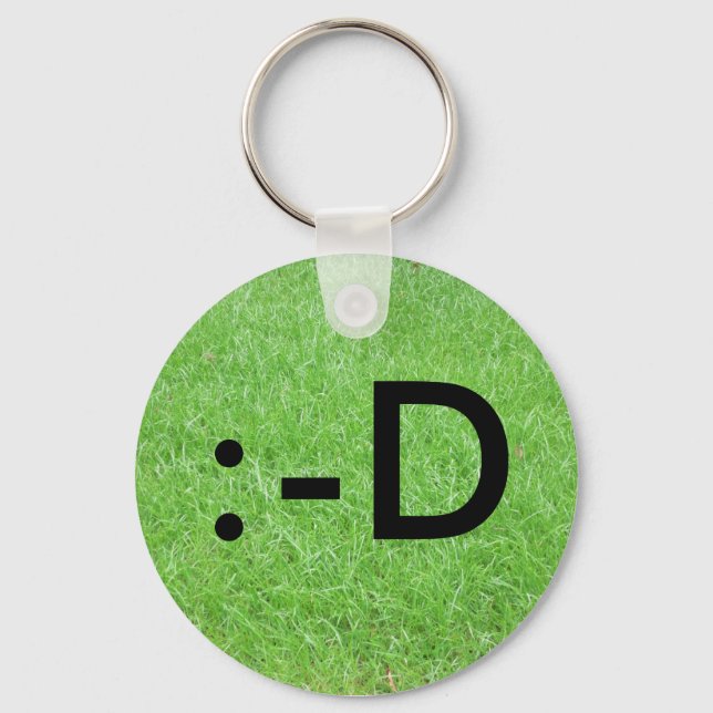 Laughing Out Loud Keychain (Front)