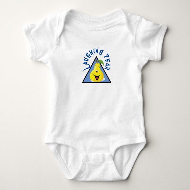 Laughing Pear Baby Bodysuit (Front)