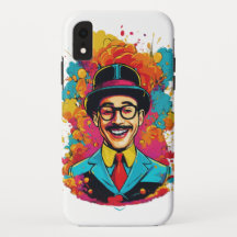 Laughing Pee Wee Herman iPhone XR Case"