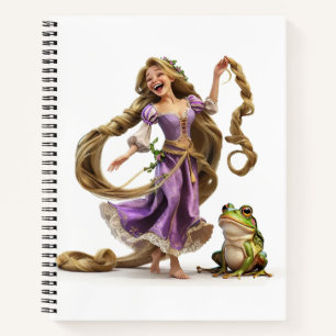 Laughing Rapunzel Notebook