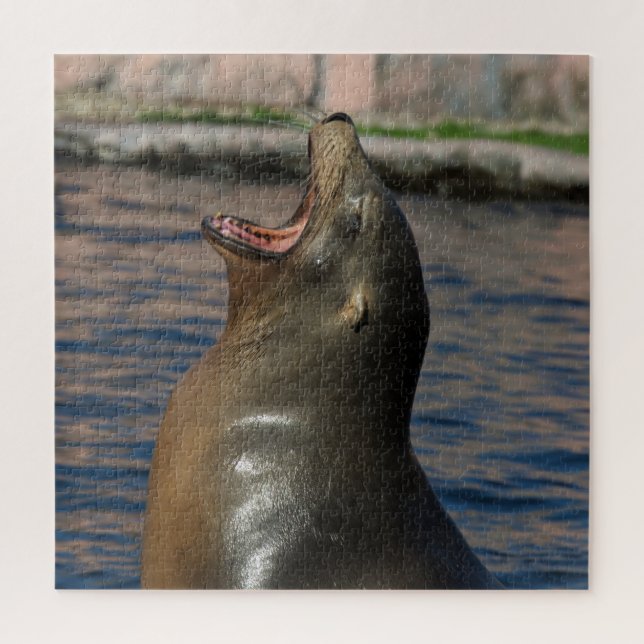Laughing Seal Jigsaw Puzzle (Vertical)