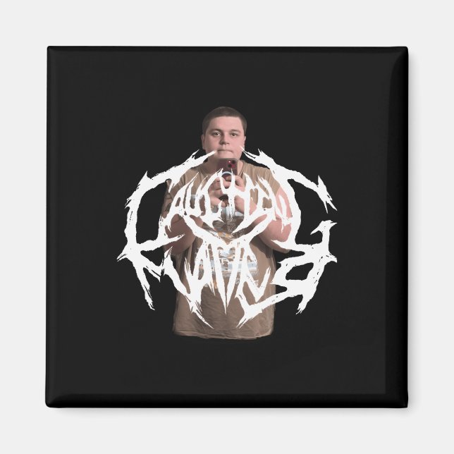 Laughing Sticker  Magnet (Front)