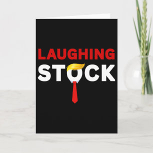 Laughing Stock Anti-trump Halloween Santa Costume  Card