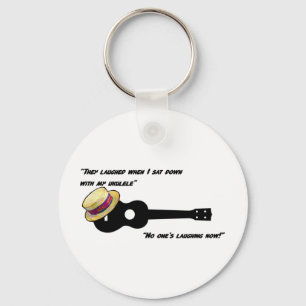 Laughing Ukulele Keychain