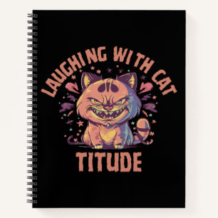 Laughing with Cat-titude Notebook