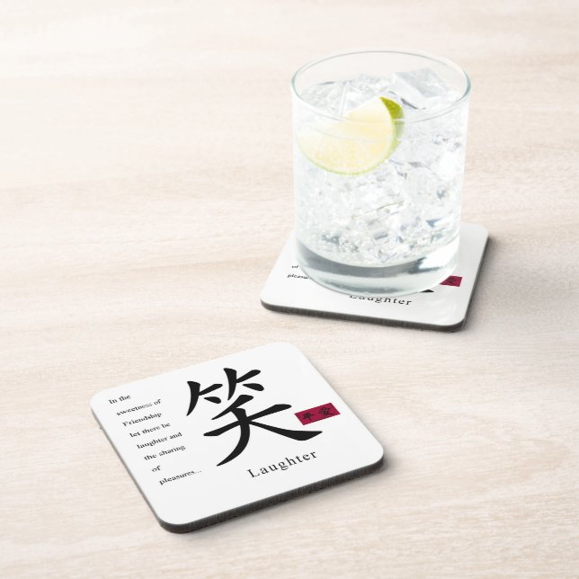 Laughter 1 coaster (Right Side)