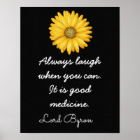 Laughter Good Medicine -- _ Art Print_