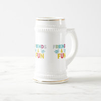 Laughter Guaranteed - "Friends & Fun" Multicolor