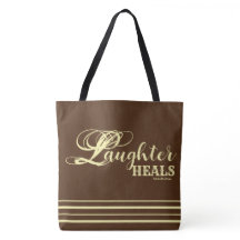 Laughter Heals 18" Shoulder Tote