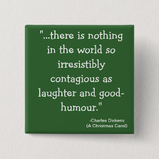laughter-The Scrooge Collection 2 Inch Square Button