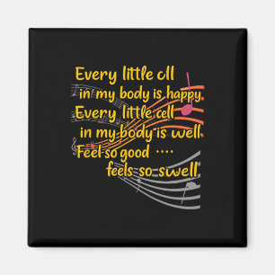Laughter Yoga Every Little Cell Wellness Song Brea Magnet