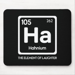 Laughter Yoga Laughing Ha The Element Pun Mouse Pad
