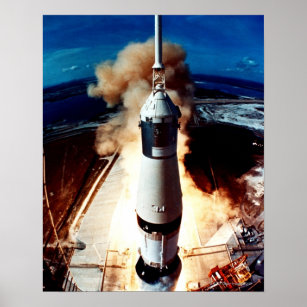Launch of a Rocket 2 Poster