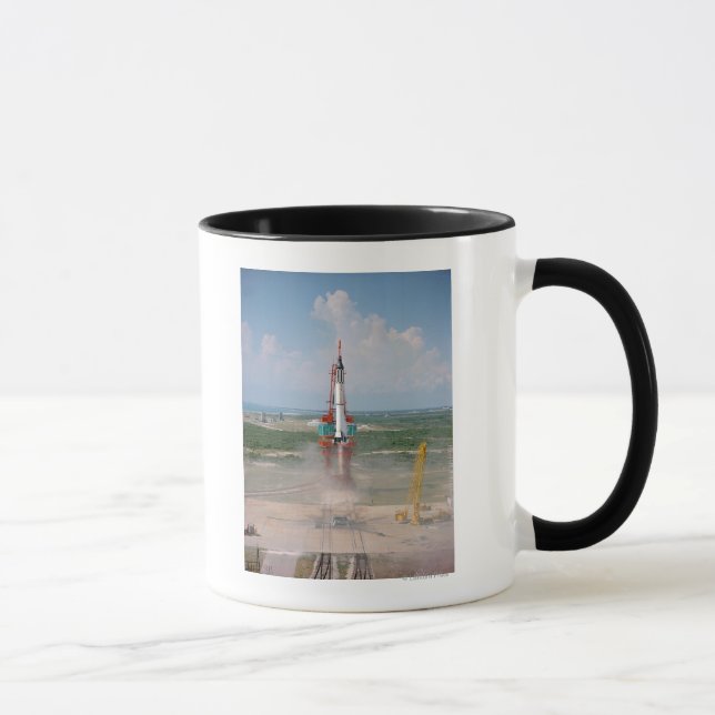 Launch of Freedom 7 Photograph Mug (Right)