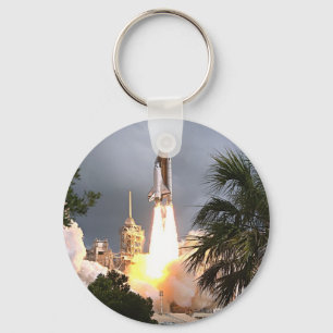 launch with palms keychain