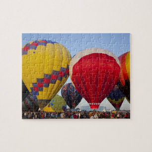 Launching hot air balloons 2 jigsaw puzzle