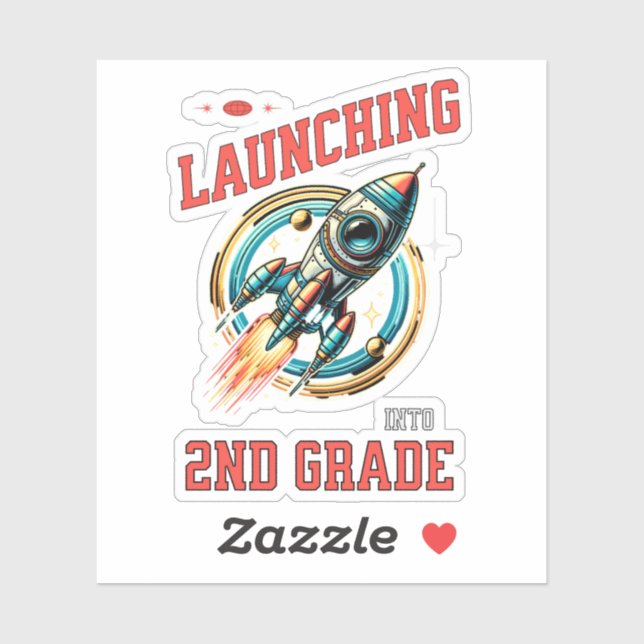 Launching into 2nd Grade -Back to School  (Sheet)