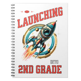 Launching into 2nd Grade -Back to School Notebook