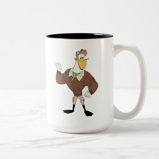 Launchpad McQuack Two-Tone Coffee Mug (Right)