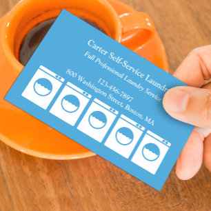Laundromat Business Card