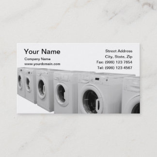 Laundry Business Card