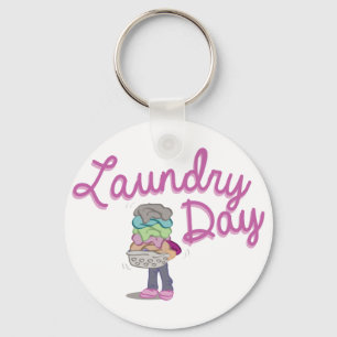 Laundry Day Keychain