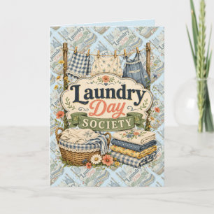 Laundry Day Society Cottagecore Florals Card