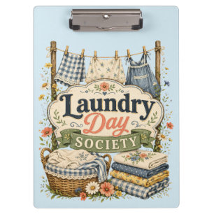 Laundry Day Society Cottagecore Florals Clipboard