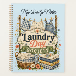 Laundry Day Society Cottagecore Florals Planner