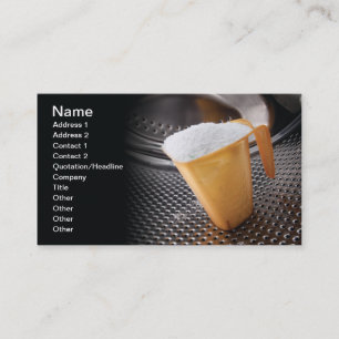 Laundry detergent business card