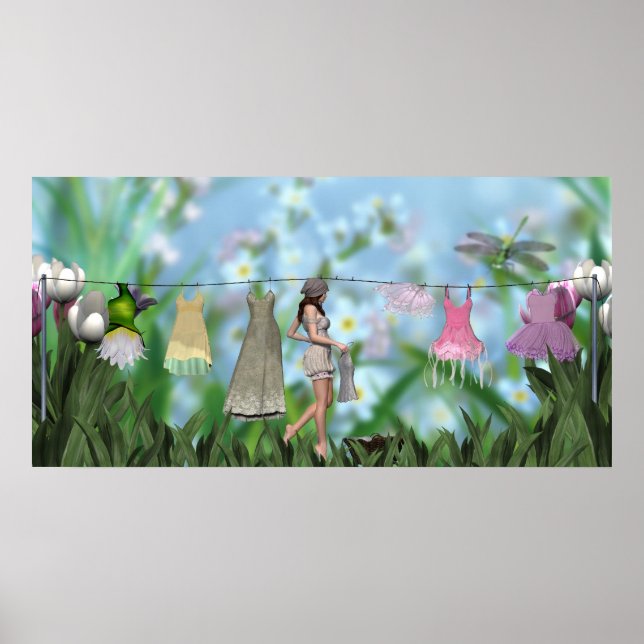 Laundry Fae Poster (Front)