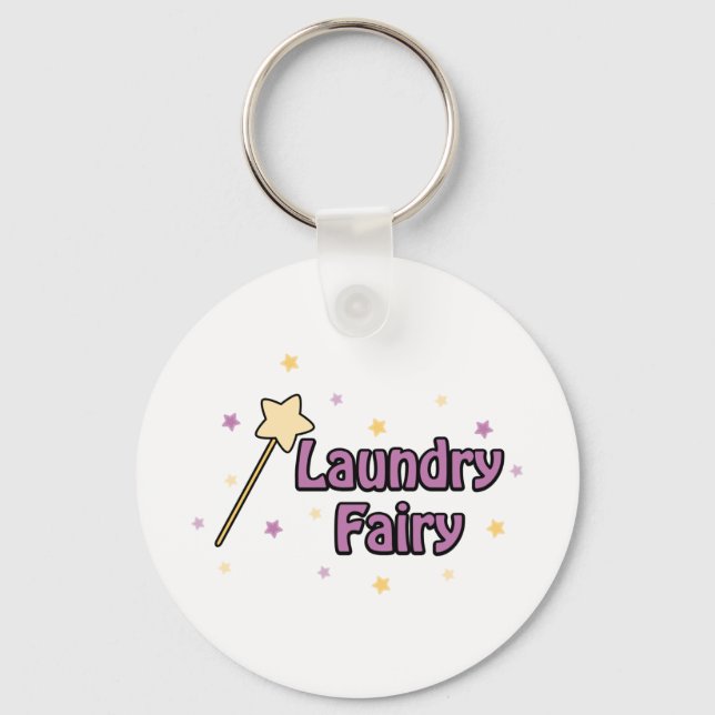 Laundry Fairy Keychain (Front)